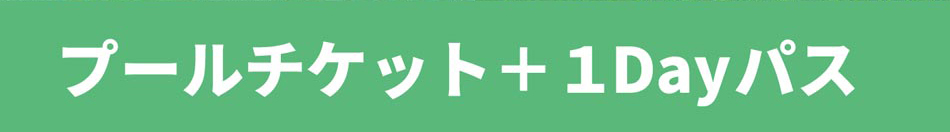 プールチケット+1Dayパス
